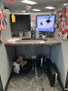 LOT - 2- DELL 20'' MONITORS / APC BATTERY BACKUP / KEYBOARD / MOUSE / HEADPHONES