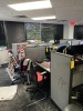 GRAY CUBICLE STATIONS - 8- 3'x3' / 1- 4'x2' - 2