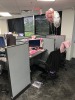 GRAY CUBICLE STATIONS - 6- 3'x3' / 1- 4'x2' - 3