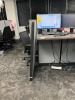 GRAY CUBICLE STATIONS - 8- 3'x3' / 1- 4'x2' - 2