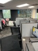 GRAY CUBICLE STATIONS - 12- 3'x3' / 1- 4'x2' - 3