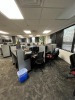 GRAY CUBICLE STATIONS - 7- 3'x3' / 1- 4'x2' - 3