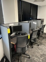 GRAY CUBICLE STATIONS - 3'x2'