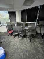 ASSORTED ROLLING OFFICE CHAIRS