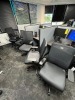 ASSORTED ROLLING OFFICE CHAIRS - 2