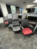 ASSORTED ROLLING OFFICE CHAIRS - 2