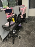 ASSORTED ROLLING OFFICE CHAIRS