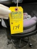 ASSORTED ROLLING OFFICE CHAIRS - 3