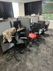 ASSORTED ROLLING OFFICE CHAIRS