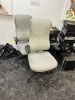 GRAY ROLLING OFFICE CHAIRS