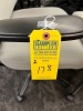 GRAY ROLLING OFFICE CHAIRS - 2