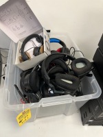 ASSORTED HEADPHONES