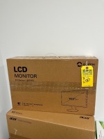 ASSORTED MONITORS - 2- ACER 20'' / 1- AOPEN 20'' (NEW IN BOX)