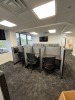 GRAY CUBICLE STATIONS - 3'x3' - 2