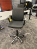 BAR HEIGHT ROLLING OFFICE CHAIR