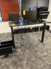 GRAY ADJUSTABLE HEIGHT TABLE - 5'x2'