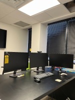 ASSORTED - 3- DELL 24'' MONITORS / 1- SET INSIGNIA SPEAKERS / 1- LOGI ULTRA WIDE CAMERA