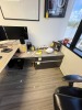 DESK WITH FILE CABINET CONSOLE - 2