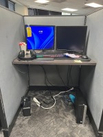 LOT - 2- DELL 20" MONITORS / APC BATTERY BACKUP