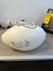 SIGNED FOOTBALL - #87 / GO PATS - 2