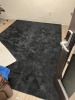 BLACK RUG - 87''x124''