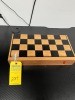 CHESS SET IN WOOD BOX