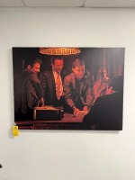 ASSORTED SIZE PICTURES - MOVIE MOB / WATER WITH BRIDGE / GIRAFFES