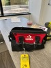 HUSKY BAG WITH TOOLS - HAMMER, LEVEL, PLIERS, ETC - 2
