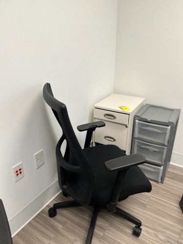 ASSORTED ROLLING OFFICE CHAIRS