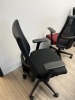 ASSORTED ROLLING OFFICE CHAIRS - 2