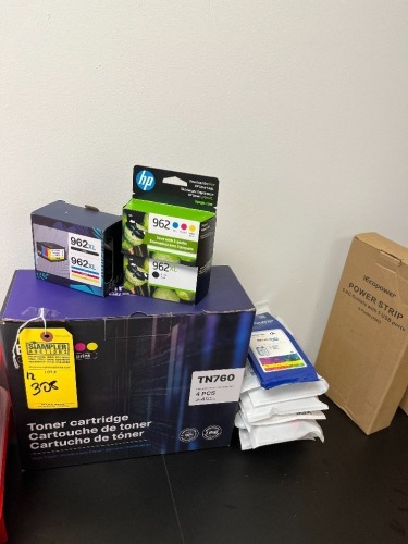 ASSORTED INK & TONER
