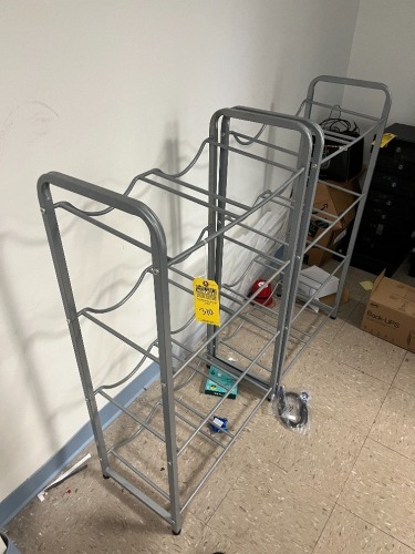 METAL WATER BOTTLE RACKS