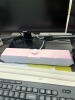 ASSORTED - PINK SPEAKERS / LABEL PRINTER / KEYBOARD VACUUM / PHONE CHARGER - 2