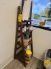 DECORATIVE LADDER WITH CONTENTS