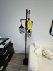 BROWN FLOOR LAMP