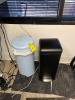 ASSORTED GARBAGE CANS