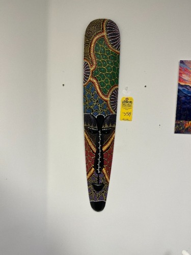 AFRICAN WALL ART - 36''H