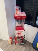 NOSTALGIA POPCORN MACHINE WITH POPCORN & BAGS