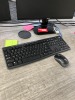 LOT - 3- ACER 22'' MONITORS / BATTERY BACKUP / KEYBOARD / MOUSE - 4
