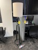 BLACK ARTISTIC FLOOR LAMP