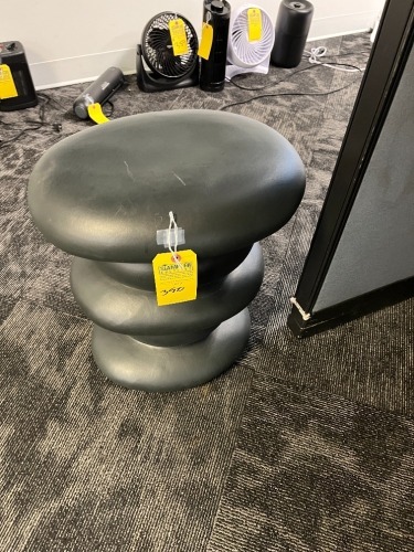 GRAY END TABLE