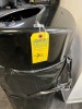 BLACK TRASH RECEPTACLE - 2