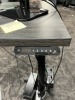 GRAY ADJUSTABLE HEIGHT TABLE - 5'x2' - 2