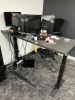 GRAY ADJUSTABLE HEIGHT TABLE - 5'x2'