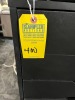 BLACK CABINET ON WHEELS WITH 7 DRAWERS - 2