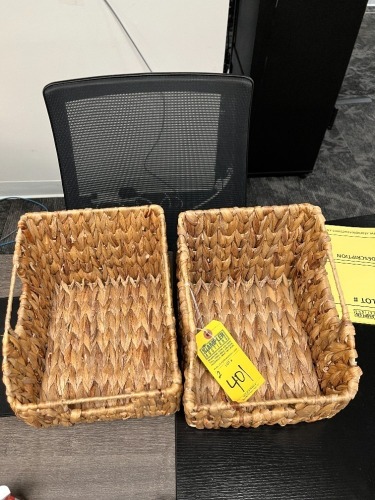 WICKER BASKETS
