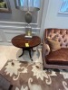ROUND WOOD END TABLES - APPROXIMATELY 32'' DIAMETER