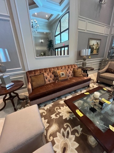 COPPER COLOR SOFAS - 94''W x 33''D