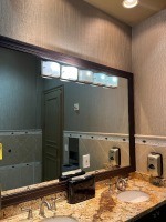 MIRROR WITH LIGHTS - 6'x52''