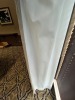 SETS BEIGE CURTAINS WITH BLACKOUT LINING - APPROXIMATELY 136''H x 77''W - 3